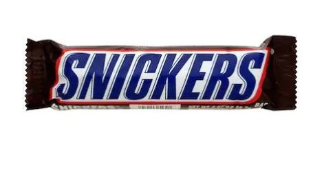 La barra SNICKERS.