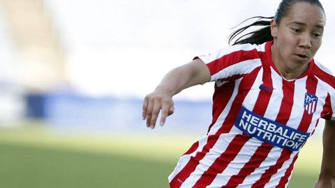 La goleadora del Atlético de Madrid se desahogó en Twitter.