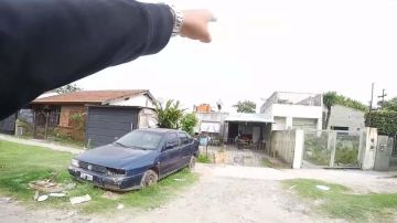 El youtuber grabó toda la persecución con una cámara GoPro.