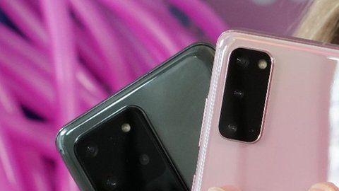 El S20 llega en tres tamaños diferentes con capacidades de cámara diferentes.