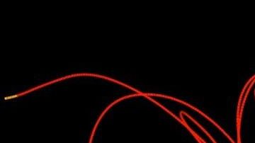 Vista en perspectiva de la órbita de 2020 CD3 sobre la Tierra.