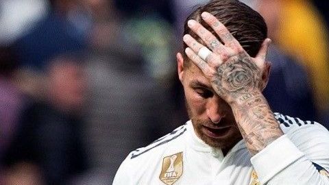 El defensa del Real Madrid, Sergio Ramos.