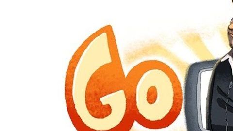 Imagen con los primeros conceptos y borradores en color del "doodle" donde aparece el icónico comediante Roberto Gómez Bolaños.