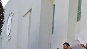 Exigen justicia para estudiantes asesinados en Puebla.