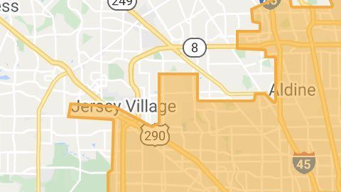 Las áreas con aviso de hervir el agua.