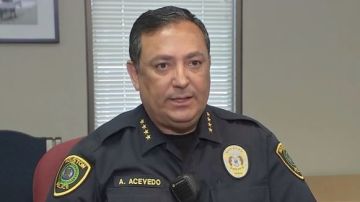 El jefe de la Policía de Houston, Art Acevedo.
