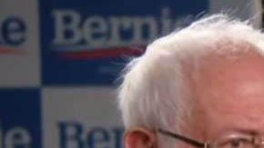 El precandidato presidencial demócrata, Bernie Sanders,