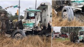 El accidente ocurrió en Houston.