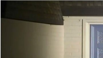 La casa donde sucedió la doble tragedia