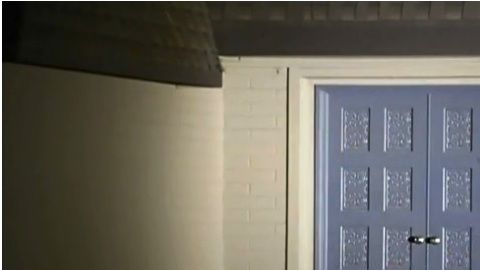 La casa donde sucedió la doble tragedia