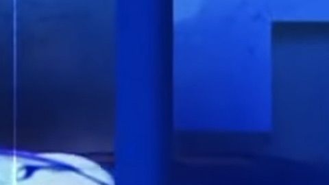 Imagen de la habitación de la casa de Natalia Jiménez que había convertido en una sala de intervenciones médicas.