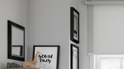 Habitación para niño con toques deportivos.