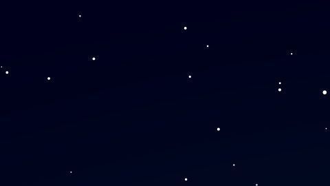 Los meteoros se ven como estrellas fugaces.