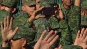 Celebran el Día del Ejército Mexicano.