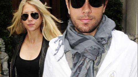 Enrique Iglesias y Anna Kournikova.