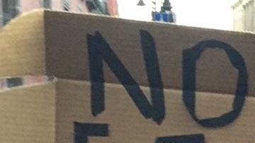 Manifestación por el asesianto de Fátima.