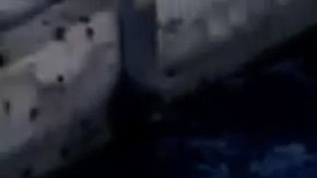 El ferry hace el trayecto entre la isla privada de Fisher Island y la ciudad de Miami.