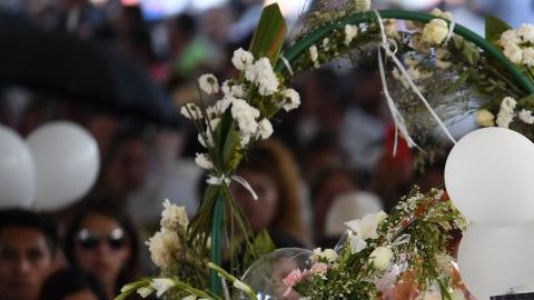 La menor fue sepultada en la Ciudad de México.