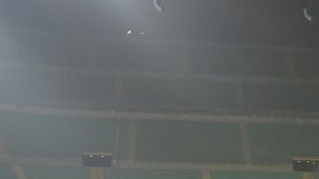 En Italia, la alerta por el coronavirus ha provocado juegos a puerta cerrada.