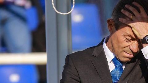 Pedro Caixinha tiene a Cruz Azul en la parte baja de la tabla en el Clausura 2018 de la Liga MX. (Foto: Imago7/Luis Onofre)