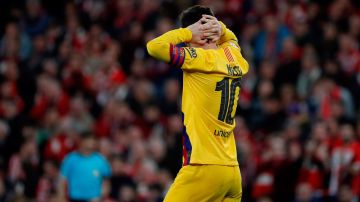 Las cosas no han salido bien para Messi y su equipo en el 2020.