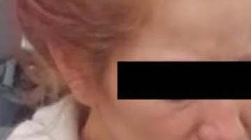 Imagen de la sospechosa que circula en redes sociales.