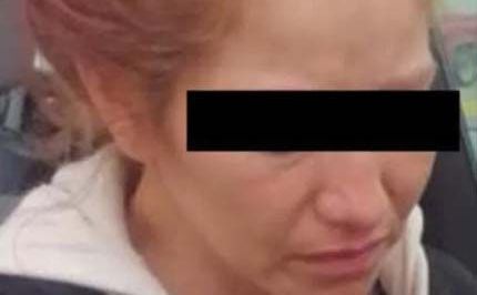 Imagen de la sospechosa que circula en redes sociales.