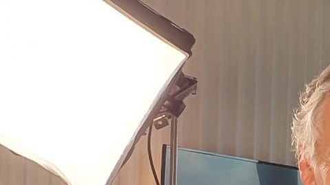 Marcelo Longobardi y Thalía en Miami.