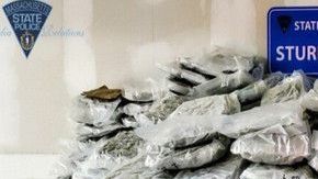 La droga decomisada