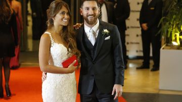 Messi se casó en 2017.