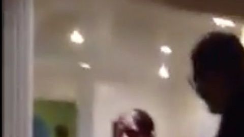 El momento del reencuentro.