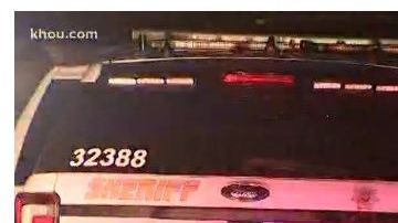 Policía de Houston en la escena