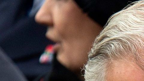 El príncipe Charles y su hijo Harry, el duque de Sussex.