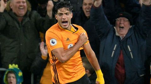 Jiménez es el máximo anotador del Wolverhampton.