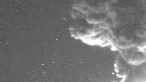 Volcán Popocatépetl.