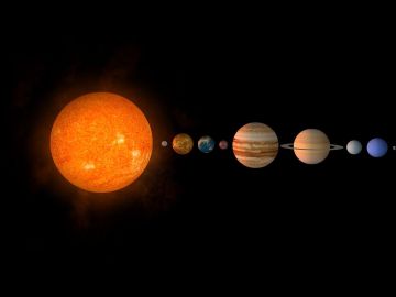 Los planetas del Sistema Solar.