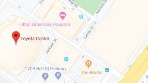 Sede de Toyota Center.