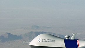El drone de CBP.