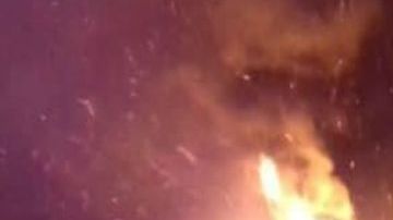 VIDEO: Narcos balean y queman restaurantes en Veracruz