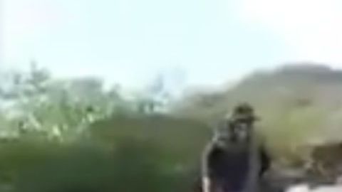 VIDEO: Nueva Familia Michoacana espera con trocas y arsenal al CJNG del Mencho