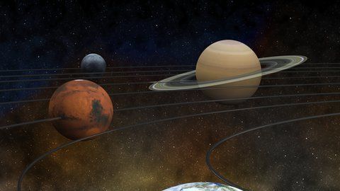 Entre los planetas del sistema solar hay una franja de espacio vacío que los divide en dos clases.