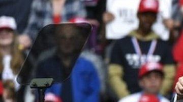 El nombre de Trump también estaba en las boletas del Súper Martes.