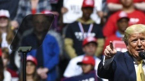 El nombre de Trump también estaba en las boletas del Súper Martes.