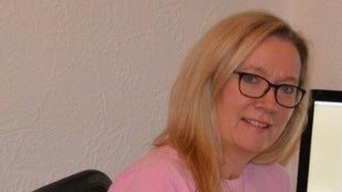 Louise Halford decidió autoaislarse.