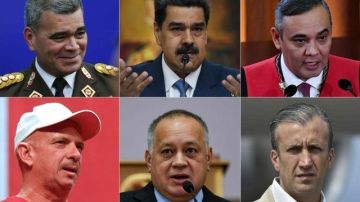 Padrino, Maduro, Moreno, Carvajal, Cabello y El Aisami son algunos de los señalados.