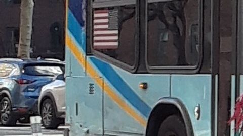 Los buses tienen carriles propios, pero no todos los respetan