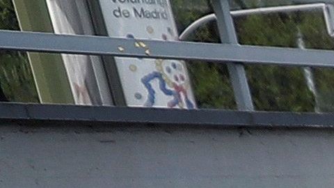 En las calles de Madrid hay poca actividad por la pandemia