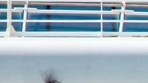 El crucero Grand Princess en Oakland.