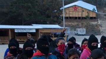 Mujeres zapatistas.