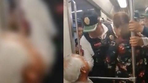 La mayoría de las pasajeras defendió al hombre,